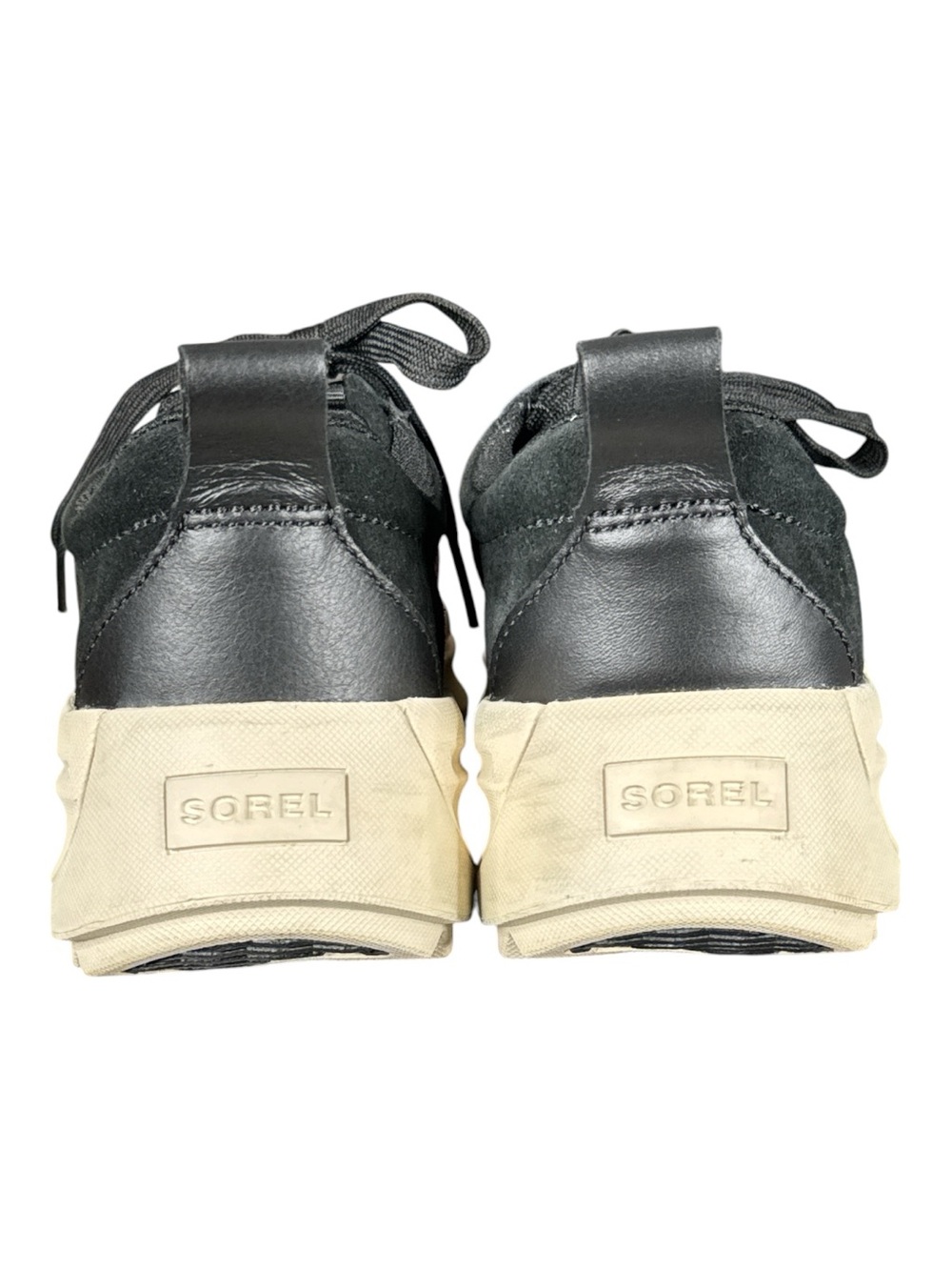 SOREL ONA 503 Everyday Low Sneakers in Black/Chalk - Picture 4 of 7
